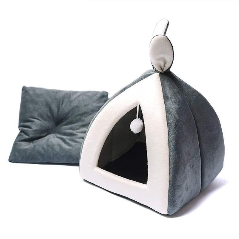 Cozy Up Your Cat with Our Adorable Rabbit Ears Cat Cave Bed! πΎπ