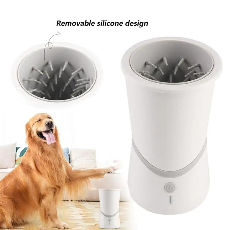 Effortless Dog Paw Cleaning: Portable Automatic Silicone Foot Washer for Small & Medium Dogs