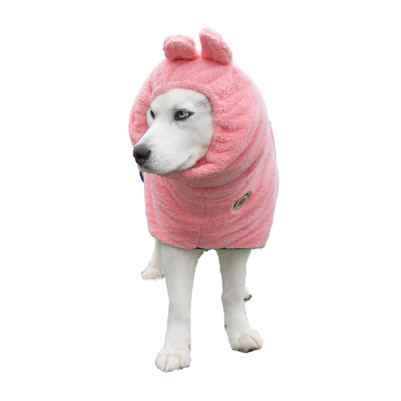 Transform Your Pup's Bath Time with the DERPY CHAPPY Premium Microfiber Dog Towel Robe - Ultra-Absorbent, Quick-Dry Comfort for Dogs & Cats of All Sizes!